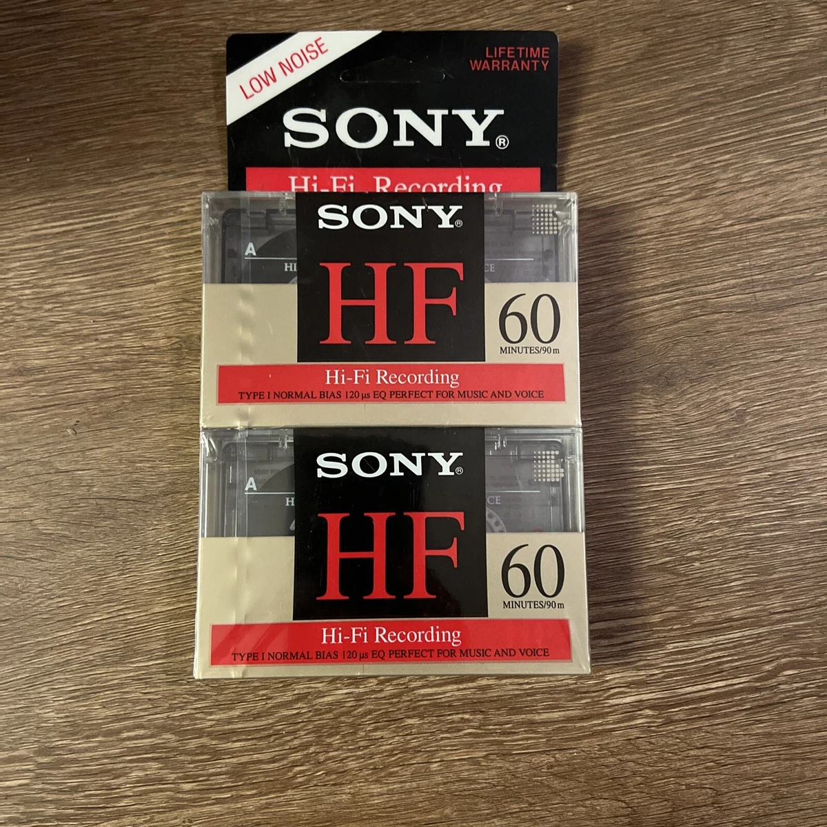 Sony HF 90 Normal Bias Blank Cassettes - 90-min ( 2PK BUNDLE