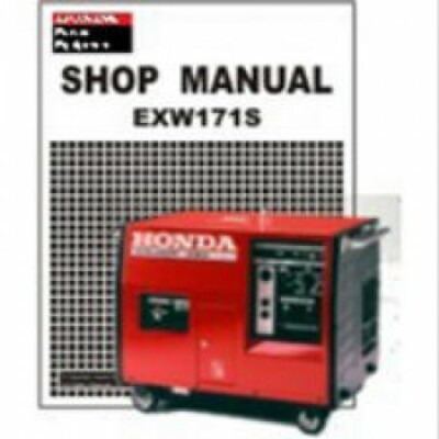 Honda EXW171S Generator Shop Manual : 61ZB870
