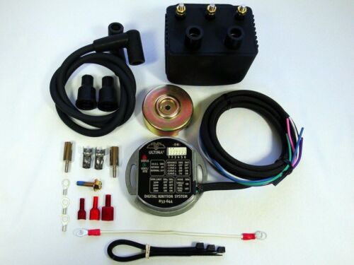 ULTIMA Single Fire Programmable Ignition Kit Big Dog/Titan-Module Coil Wires USA - Picture 1 of 2