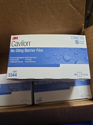 3M Cavilon Sterile No Sting Barrier Film For Damaged Skin from irritation4 Boxes