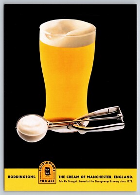 Postcard Boddington's Pub Ale Advertisement 1998 35R