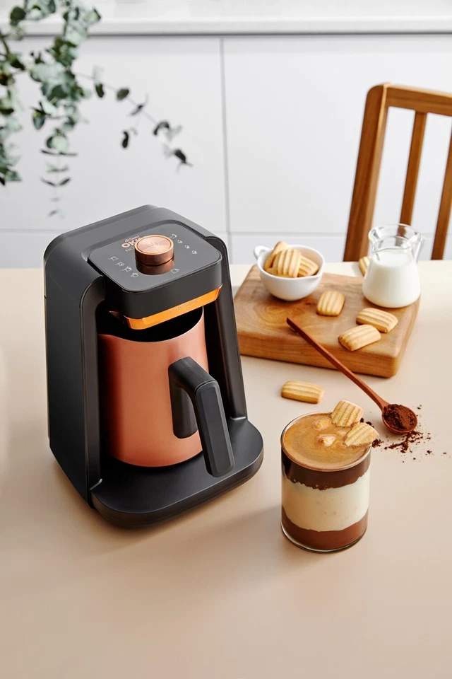 Arzum Cafetera Turca y Bebidas Calientes, Terciopelo, Espumador de Leche, 120V Foto 4 de 4