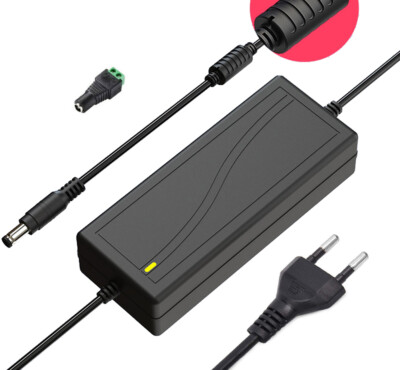 12V 5A-10A LED Trafo Netzteil Adapter Power Supply f. LED 5050 Stripe Streifen