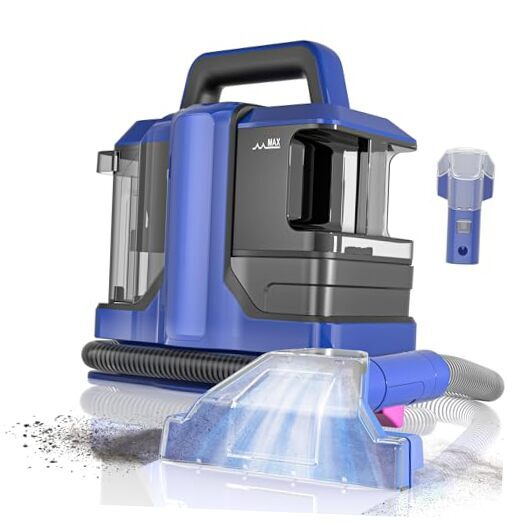 Carpet Cleaner Machine,18Kpa 3in1 Portable Upholstery Cleaner Machine,500W-image