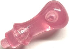 Pink Bubble Resin wax seal stamp handle, fits all our engraved heads
