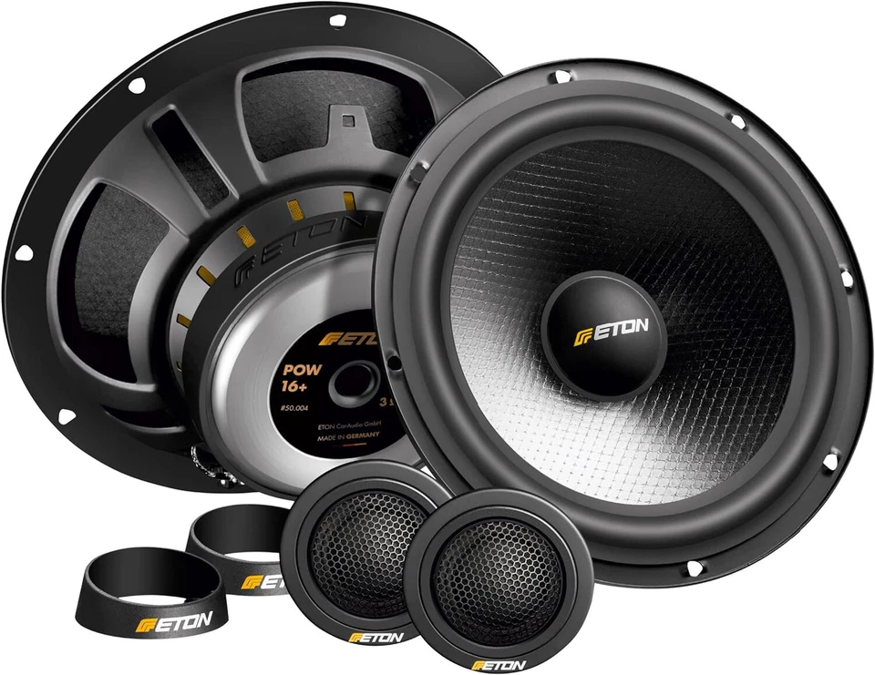 ETON POW 16+ 2-Wege Komponenten System 16,5 cm Auto Lautsprecher Made in Germany - Bild 4 von 4