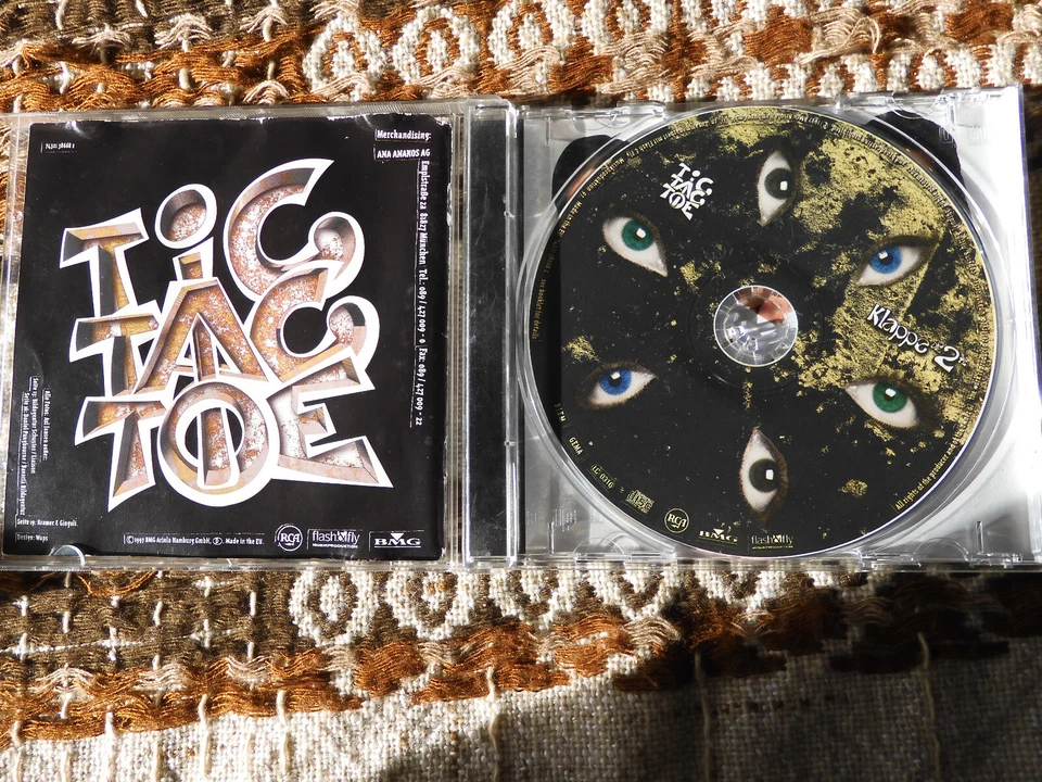 CD-Album:    Tic Tac Toe ‎– Klappe Die 2te  (1997) - Bild 2 von 3