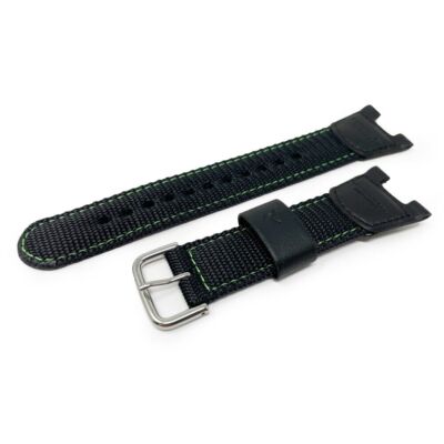 Originale Casio Cinturino Orologio Nero Fascia Tela 10500869 Per