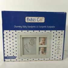 Bubzi Co Baby Handprint  Footprint Keepsake Set NEW