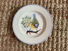 Emma Bridgewater Blossom & Blue Tit Small 6.5 Inch Side Plate 1st Quality