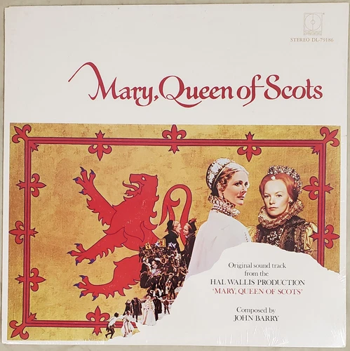 Mary, Queen Of Scots Soundtrack - John Barry - Original  LP SEALED  Free Shippin