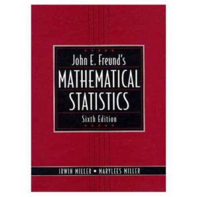 John E. Freund's Mathematical Statistics (6th Edition) - Hardcover - ACCEPTABLE