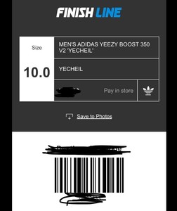 finish line yeezy yecheil