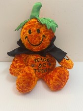 Vintage Dan Dee Animated Sound Tickle Wiggle Giggle Pumpkin Halloween Figure Toy