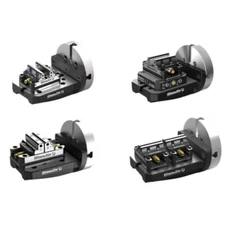 Single-sided bridge plate L block 170-200 / 5-axis 0-point self-centering vise