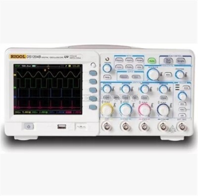 New Rigol Digital Color Oscilloscope 70Mhz 2 Gsa/S 4 Chs DS1074B mu