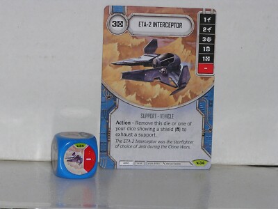 Star Wars Destiny Legacies #034 ETA-2 Interceptor
