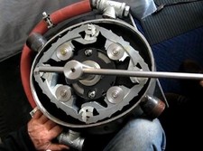 STEAM ENGINE MOTOR QUASITURBINE 1.5 kW GAS EXPANDER