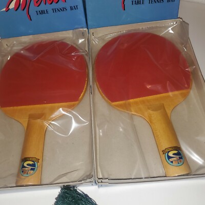 4 ''NEW'' Ping Pong Paddles Meteor Brand $22.50 ''Brand New''   Never Opened/Used  