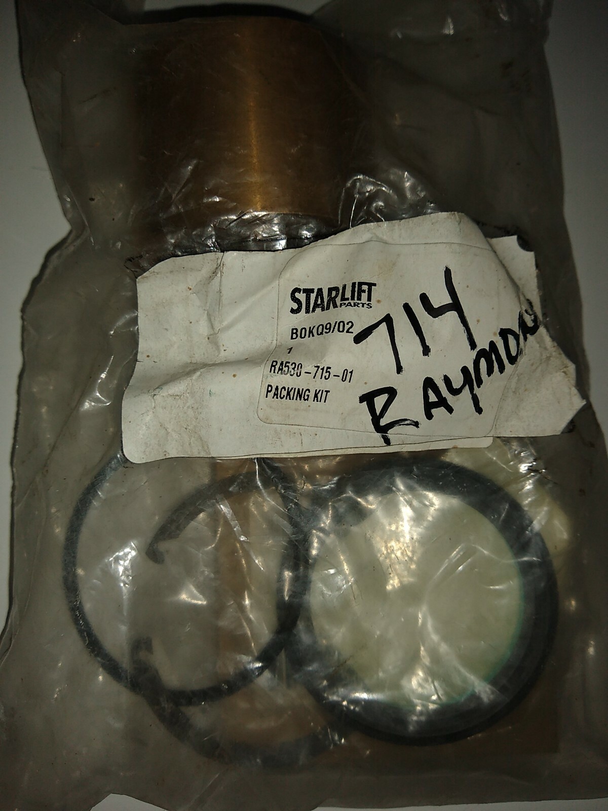 Raymond Forklift Hydraulic Cylinder Packing Kit 53071501 Sealed eBay