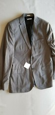 CALVIN KLEIN CK Men Slim Fit 2 Button Blazer Jacket Sport Coat - Medium Gray NEW