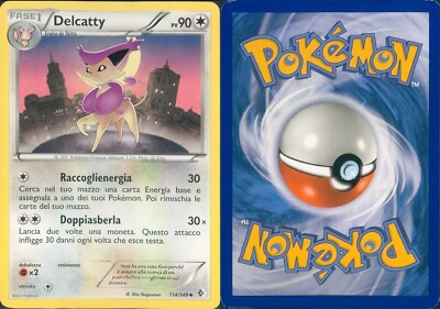 POKEMON CARD 2012-MARKED BORDERS 114/149 DELCATTY-MINT,NEW,NEWSSTAND PERFECT