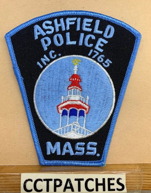 ASHFIELD, MASSACHUSETTS POLICE SHOULDER PATCH MA eBay