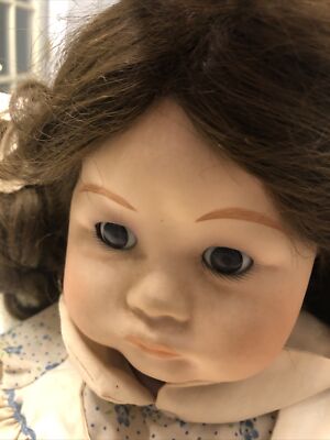 Yeux poupée ancienne 10mm Noir (N°6) black mouth blown eyes for antique doll | UK