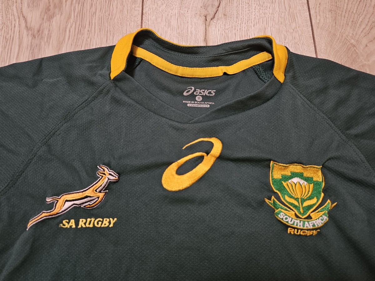 SOUTH AFRICA RUGBY JERSEY WORLD SEVENS UNION RUGBY JERSEY S/XS