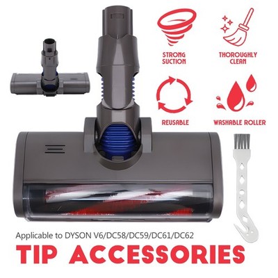 Motorbürste Staubsaugerkopf Für Dyson V6 DC58 DC59 DC61 DC62 Elektrobürste Set