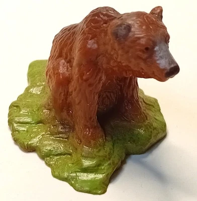 Alte Bully Figur Bär -- Kennung Bully 1990 West Germany -- Höhe ca 3,5cm - Bild 1 von 3