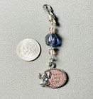 Beaded Keychain Charm - Mommy’s Little Angel - Angel Theme — photo 2