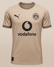 BVB Sondertrikot 25/26 Borussia Dortmund "Stadion Rote Erde" Beige Größe XL 