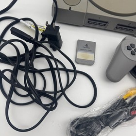 Sony PlayStation 1 PS1 Console Bundle with 1 Controller + Memory Card