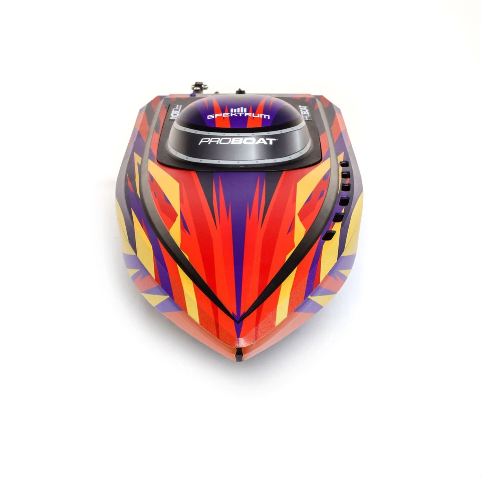 Pro Boat PRB-1992T1 Sonicwake 24" Self-Righting Brushless w/Batt/Charger RTR Red - Image 4 of 4