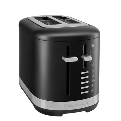 KitchenAid Toaster 5KMT2109EBK Gusseisen Toaster Toastautomat Brötchenaufsatz