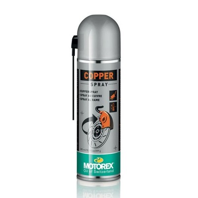 MOTOREX Copper Spray 300ml Antigrippant Für Hohe Temperaturen 1x Kupferpaste