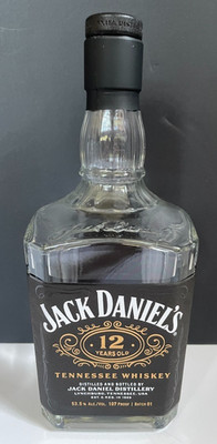 Jack Daniels 12 Years Old EMPTY 700ml Bottle Limited Release