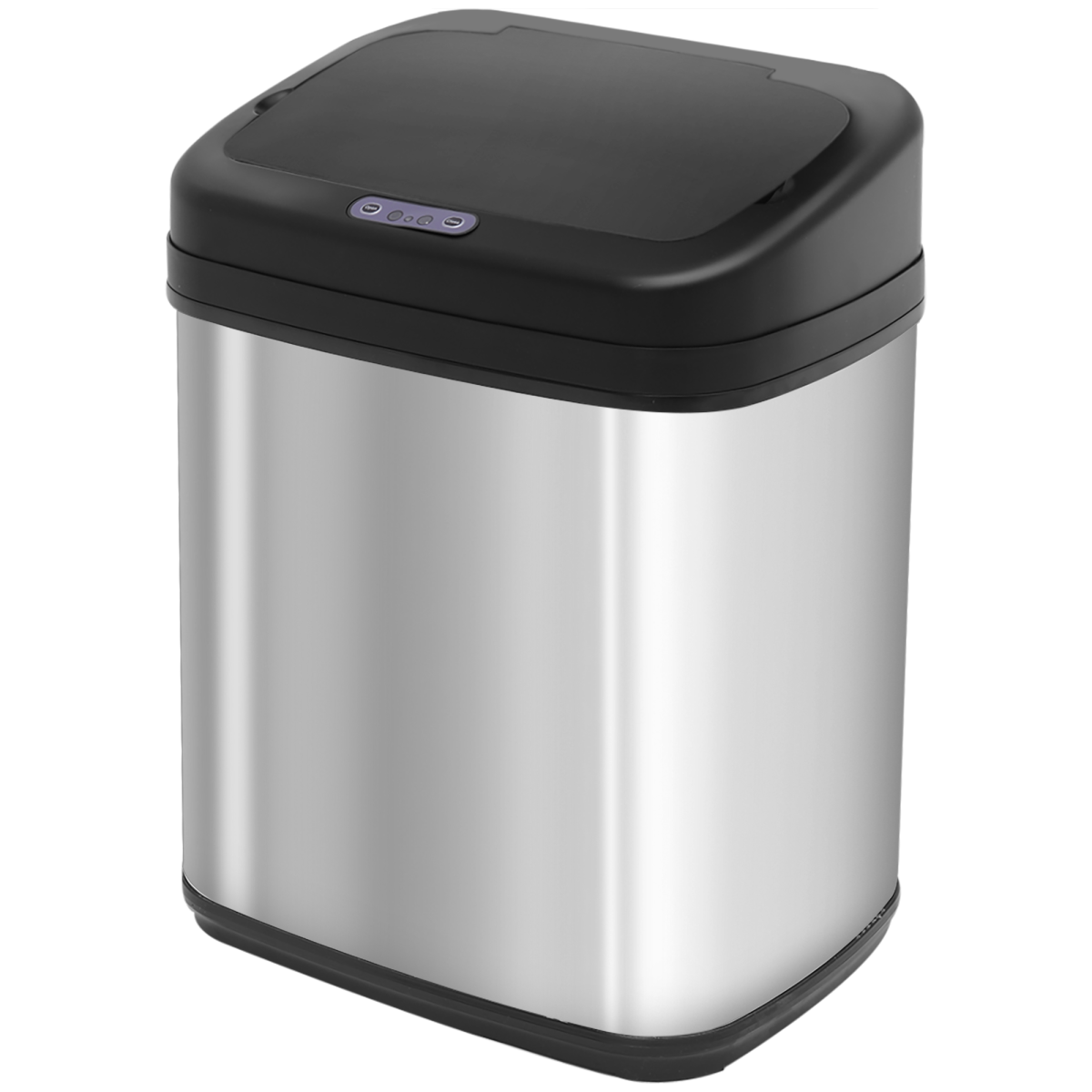 Homcom Automatic Sensor Bin 20 L Silver Stainless Steel - Image 2