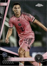 Diego Gomez Rookie 2024 Topps Chrome MLS Inter Miami CF #167