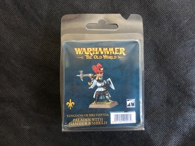 Paladin mit Hammer & Schild Bretonnian Warhammer The Old World OOP