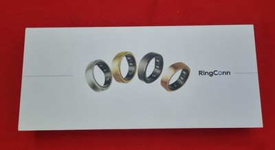 RingConn Gen 2 Smart Ring - Größe 6 (Future Silver) (brandneu versiegelt)
