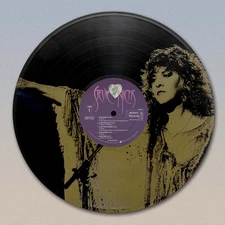Stevie Nicks Wild Heart 12" Black vinyl LP laser etched wall art