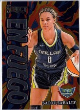2024 Panini Select WNBA #13 Satou Sabally En Fuego