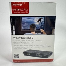 Hauppauge WinTV-DCR-2650 Dual Tuner USB CableCARD Receiver Win7 Media Ctr New