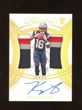 2025 Panini Flawless Kyle Williams RPA RC Rookie Dual Patch AUTO 1/25