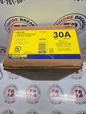 Square D H361RB Heavy Duty Safety Switch 30 Amp 600V