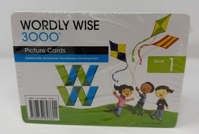 NEW SEALED Wordly Wise 3000 Picture Cards Book 1 Systematic Vocabulary