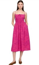 Gap Womens Tie-Front Woven Maxi Dress Size XXL