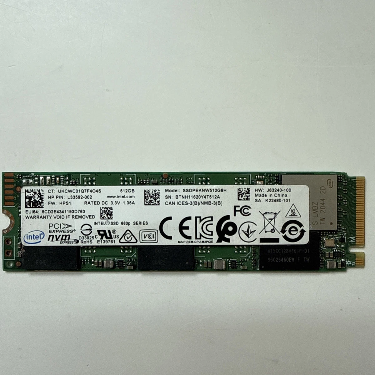 Intel M.2 Interface 512 GB Solid State Drives for sale | eBay